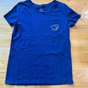 Ivory Ella Blue Short Sleeve Tee